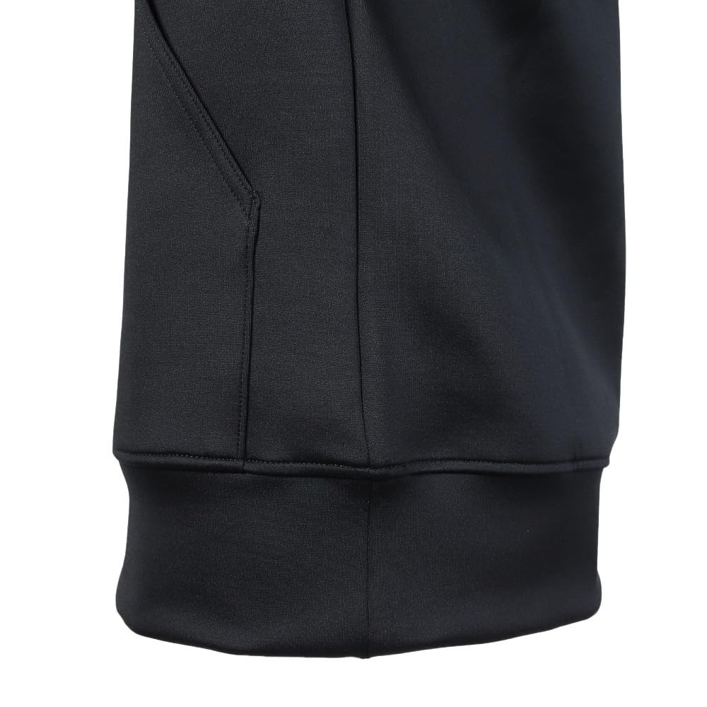 Soccer Wear Hoodie Parka OFF THE PITCH Stretch Slim Silhouette Unisex P2MCB065 Black [Mizuno]