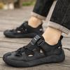 Sandals for Men Fashion Casual Sport Sandalias Summer Breathable Hollow Out Mesh Sandals Outdoor Anti-slip Beach Sandals for Men