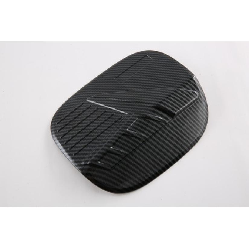 Fuel Tank Gas Cap Oil Lid Cover Trim For -2024 Mazda CX-50 Carbon Fiber 1pcs