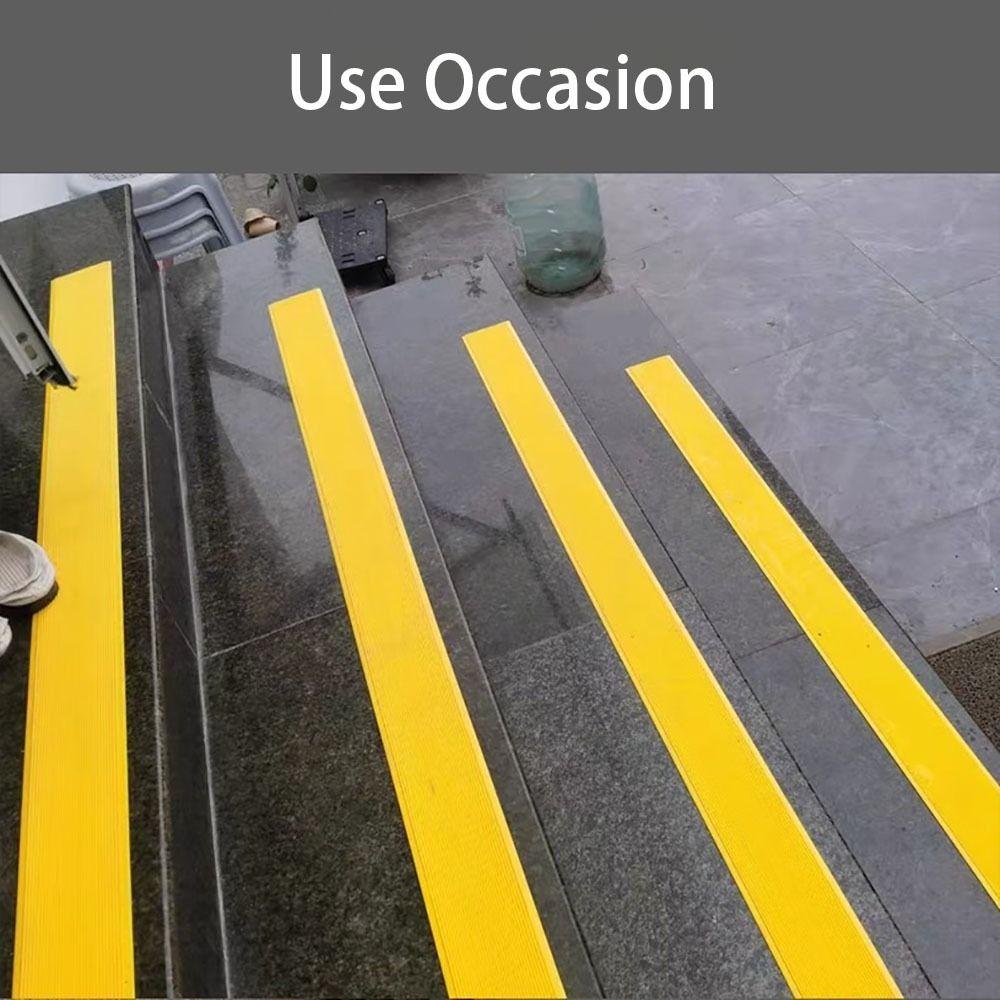Self-adhesive Stair Treads Strip PVC Staircase Sticker Pressing Strip Step Protector Rug  Stairs