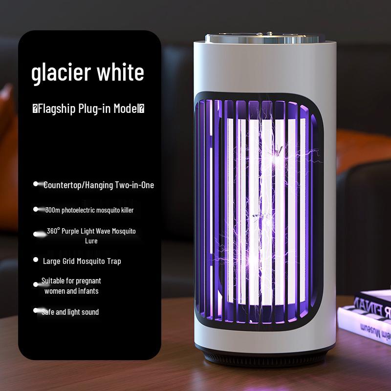 2025 Triple Grid Purple Light Mosquito Killer Lamp & Swatter