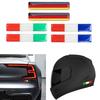 Tricolor Nation National Stickers Waterproof Decals For Vehicles Bikes Outdoor Gear
