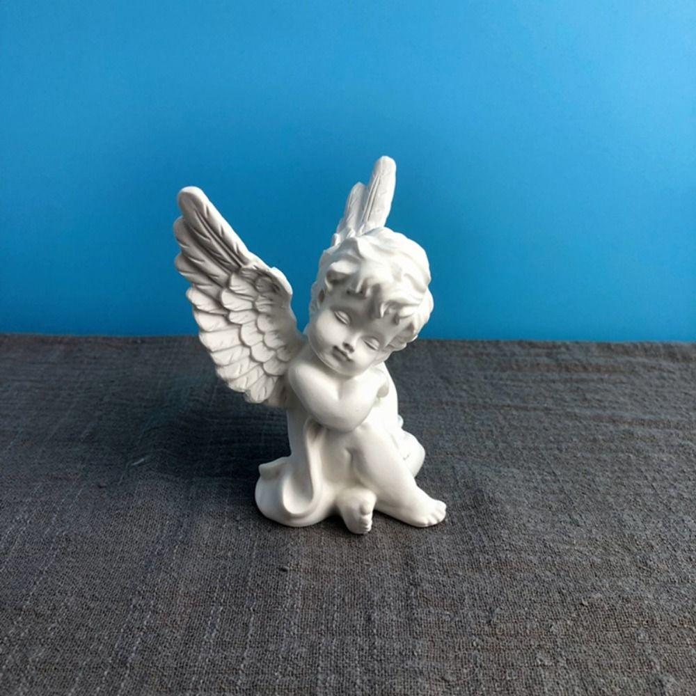 

Angel Little Angel Ornament Resin Angel Resin Plaster Statue Home Decoration Decorations Office A