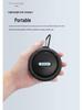 Boxă Bluetooth C6 Impermeabilă: Portabil, Ventuză, Fără fir, Exterior, Apeluri hands-free, Cataramă de agățare