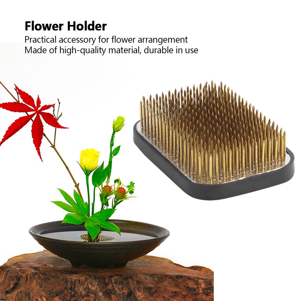 276 Aghi Fiore di Rame Kenzan Arrangement Floreale Spillo Strumento Accessorio per Disporre