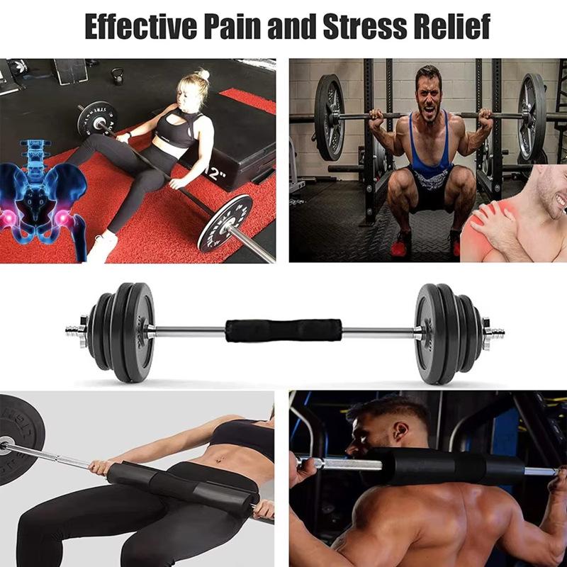 Fitness Barbell Shoulder Pad Foam Neck Pad Squat Weightlifting Sponge Shoulder Pad Hip Bridge Hip Push Shoulder Pad