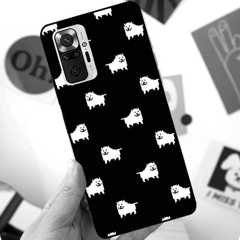 Undertale Annoying Dog Case For Xiaomi Redmi Note 12 Pro 11 8 9 10 Pro 9S 10S 11S 12S Redmi 12C 10C 9C 10A Cover