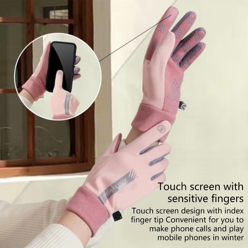 Full Finger Mittens Sports Keep Warm Gloves Christmas Presents for Women Teens