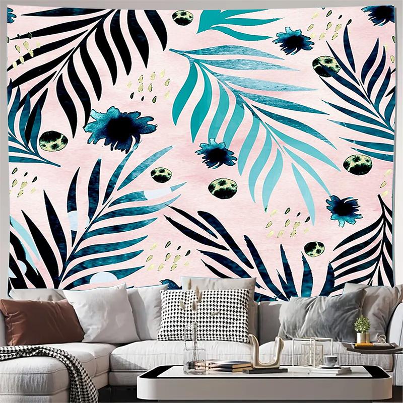 

Botanical Tapestry Forest Wall Hanging Nature Decor Greenery Wall Art Bedroom Living Room Aesthetic Home Decor Jungle Tapestry W 74x94cm(29x37in)