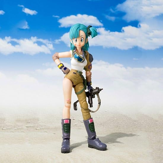 Figura de acción de Bulma de SHFiguarts "Dragon Ball" (Exclusivo de la Tienda Web Tamashii)