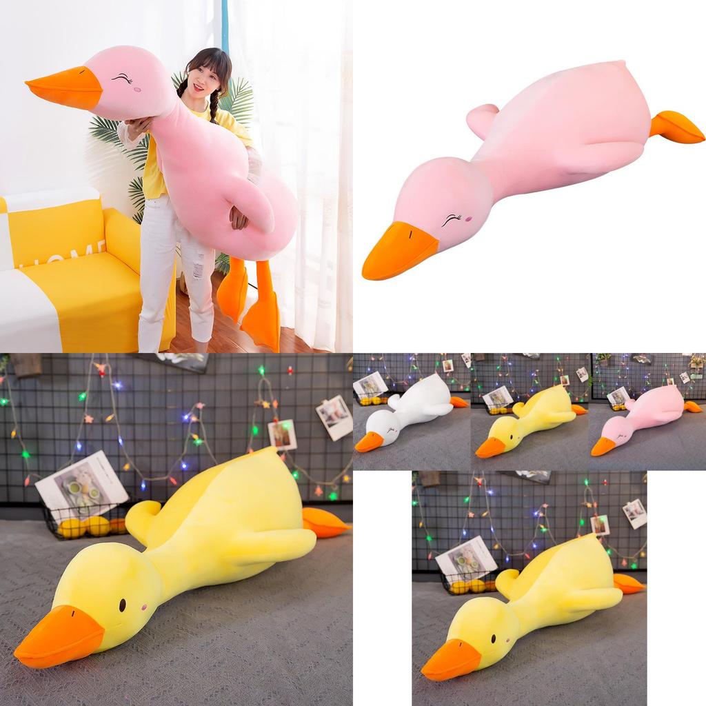 Adorable Plush Duck Toy Soft Stuffed Animal Cute Duck Pillow For Girls