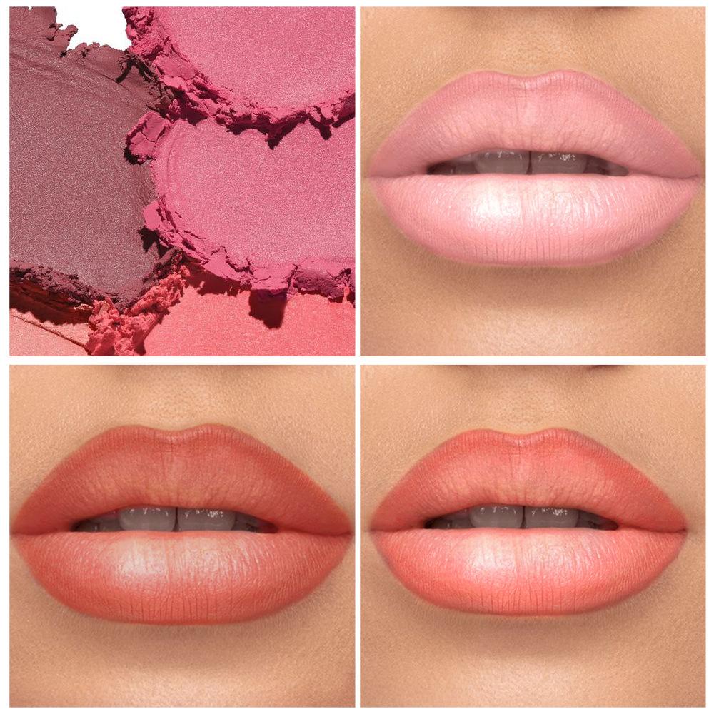 Ruj Mat Mist Top Contur Nud Mat Rezistent la Apă Stilou Ruj Rotativ