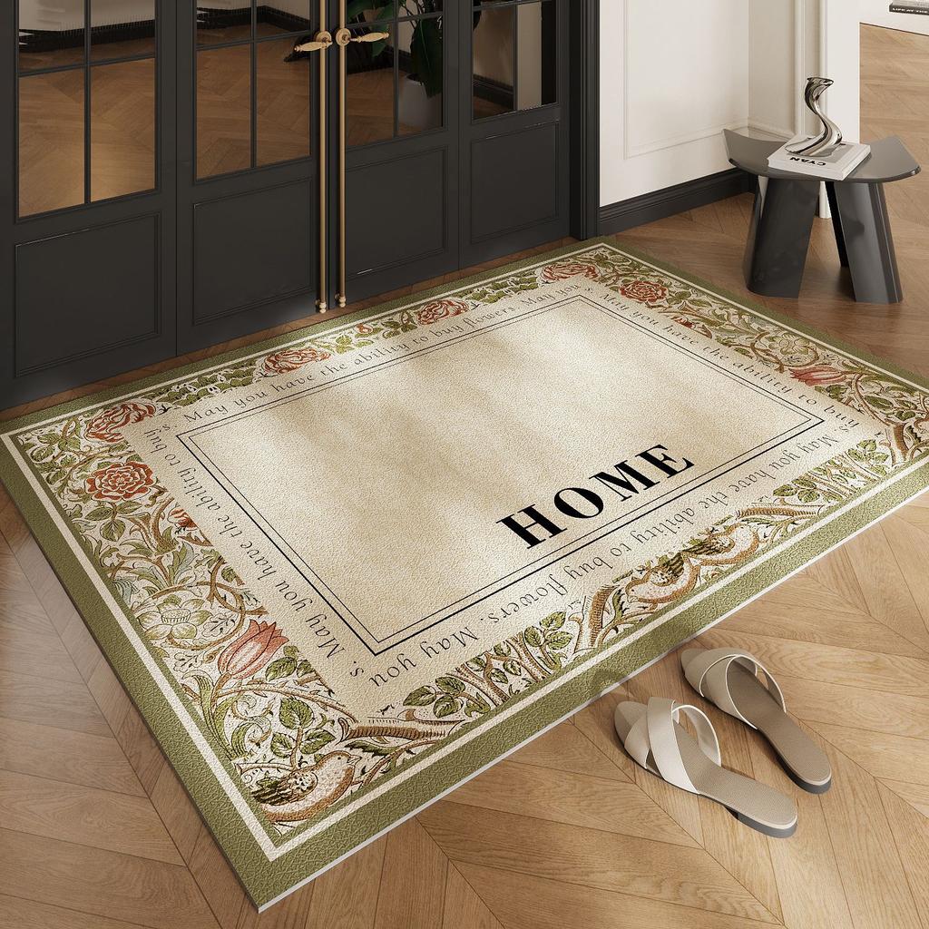 Carpet Door Mat Doorstep Non Slip Foot Mat for Home Use Entrance Carpet Anti Fouling Foot Mat