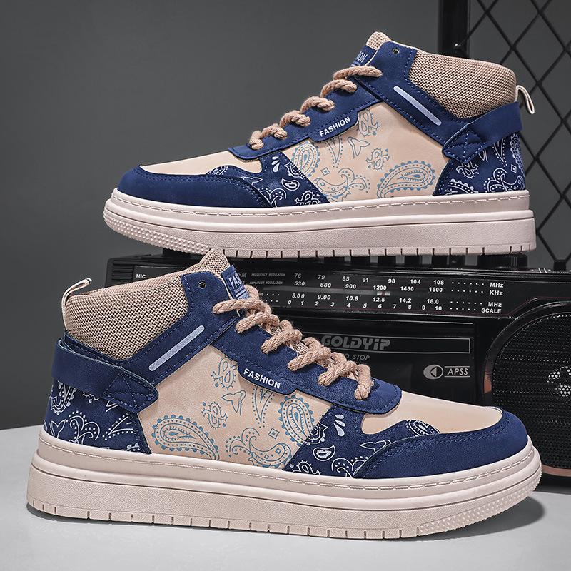 Men Casual Shoes Designer Brand Lace-up Platform Sneakers Skateboard Shoe Outdoor Non Slip Damping Walking Shoe Fashion Hot Sale