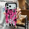 Phone Case: 2D Flat Suitable for iPhone 18 17 16 15 14 13 Pro Film Protective Case, Couple Style, Starry Sky Background, Christmas and Halloween Holid