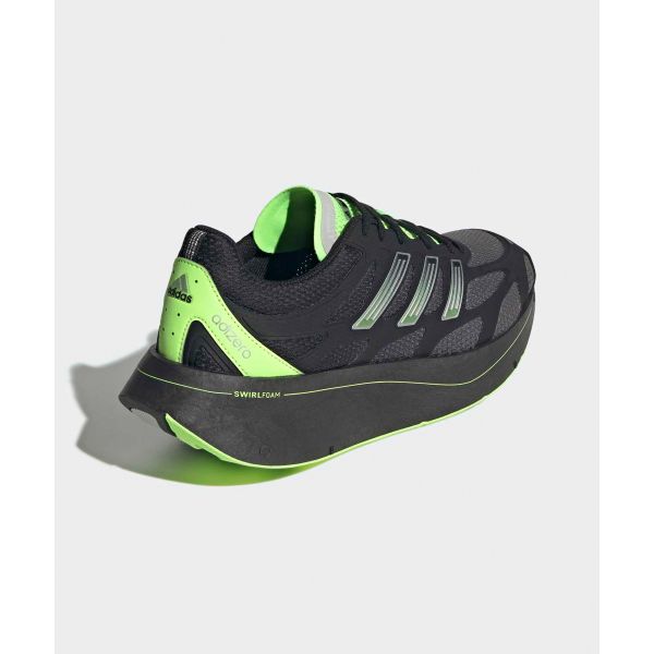 adidas Adizero Aruku Black Signal Green Unisex Sneakers Core-Black Grey-Four JQ8207