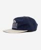 HELLO SUNRISE Washed Horizon Relaxed Fit 5P Cap_Navy & Cream