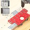 Accurate Positioning Drilling Guide Template Adjustable Drilling Depth Shelf Pin Jig  Furniture