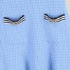 2025 Spring/Summer French Socialite Striped Sailor Collar Slimming Dress