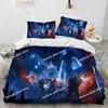 3D Deep Rock Galactic Game DRG Bedding Set Printed Single Comforter Quilt Duvet Cover Pillow Case 3 Pieces Sets Kids Adult Size