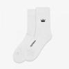 Lambda Women Lux Comfort Socks Mid White 26911