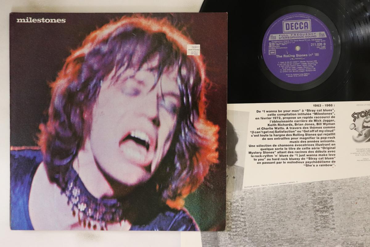 

LP Record ROLLING STONES - Milestones 211026 Decca 1978 France Rock Used