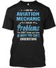 Aviation Mechanic I Am An Solve Problems T Shirt Made In the USA Size S To 5XL