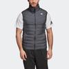 Adidas Varilite Sports Warm Reflective Stand Collar Down Vest Men Vests Gray DZ1425