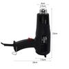 220V 2000W Industrial Electric Hot Air Guns Thermoregulator Heat Guns LCD Display Shrink Wrapping Thermal Power Tool