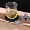 9pcs Whiskey Stones Beverage Chilling Stone Sipping Ice Cube Reusable Cooling Rocks for Water Drink Whiskey Wine Men