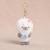Cute Dress Up Seal Plush Keychain, Small Stuffed Animal Otter Pendant for Bag Backpack Purse, Kawaii Key Ring Charm, Gift for Girls Women
