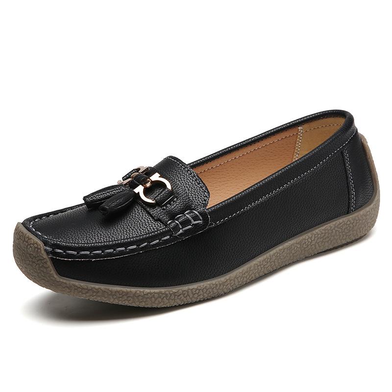 Women's Low-Cut Slip-On Non-Slip Shoes - Soft Sole, Comfortable Fit, Suitable for Spring and Autumn