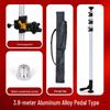 Telescopic Rod for Ceiling Support with Spirit Level and Infrared Bracket