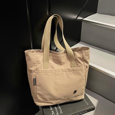 Leichte Tragetasche mit großem Fassungsvermögen für Damen, Pendler-Schultertasche mit mehreren Fächern