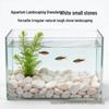 White Crushed Stone Pebbles for Garden Paving and Dry Landscape Decor