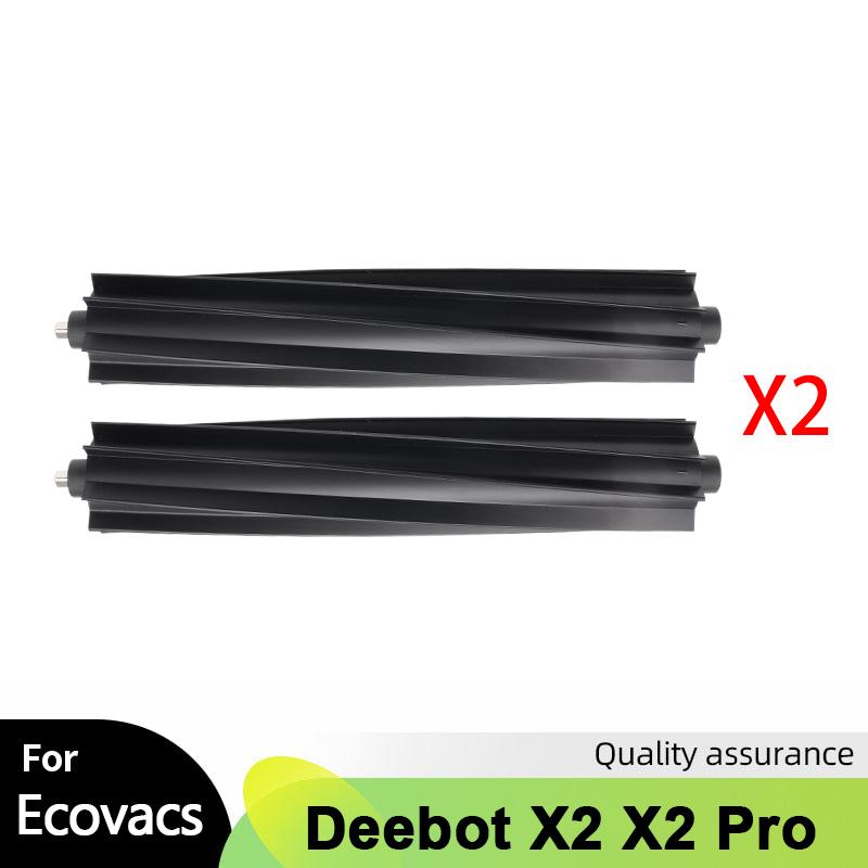 Roller Brush Rubber Brush For Ecovacs Deebot X2/X2 omni/X2 Pro Robot Vacuum Side Brush Hepa Filter Dust Bag Mop Cloths Accessory