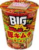Myojo BIG Daze! Ippei-chan Pork Kimchi Ramen [Large Serving, Addictive Deliciousness, Garlic-Infused Noodles, Punchy and Rich Spicy Soup, 12 Pieces]