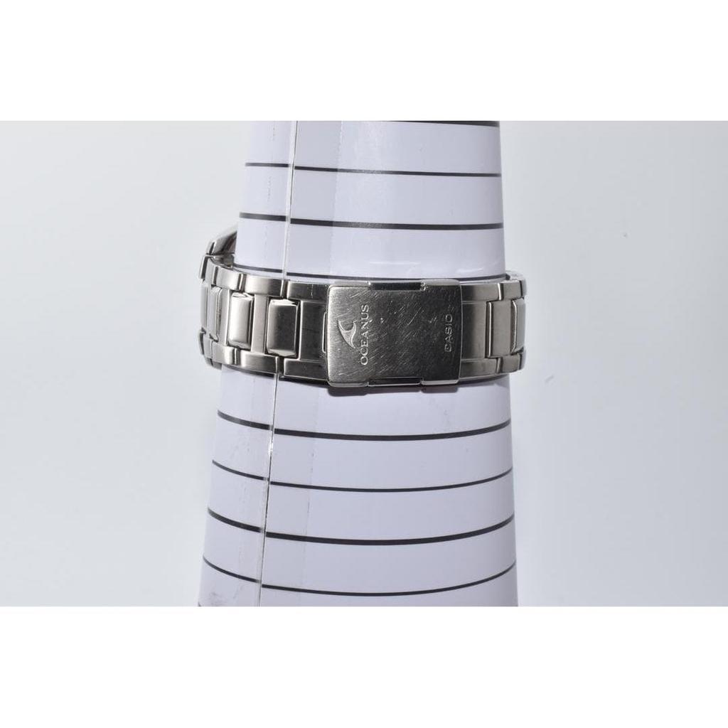 Used CASIO OCEANUS OCW-600 Radio-controlled Solar Men's Watch