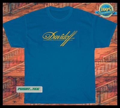 New Item Davidoff Cigars Logo American Funny T Shirt SIZE S-5XL Unisex T-Shirt