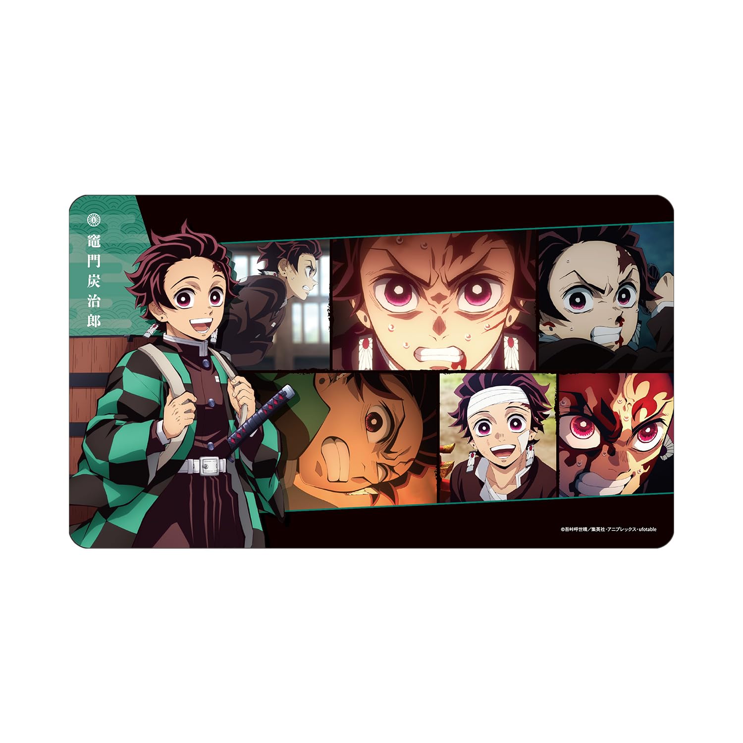 

Kimetsu no Anime Tanjiro Kamado Scene Desk Mat Demon Slayer Yaiba Multi-Purpose
