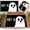 Halloween Diatomaceous Doormat with Rubber Backing, Non- Outdoor Entrance for Entryway