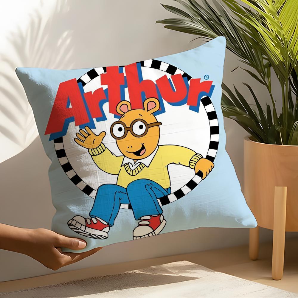 Arthur Pillow Case Linen Cushion Covers For Decorative Sofa Home Pillows Case Car Chair Pillows Cases