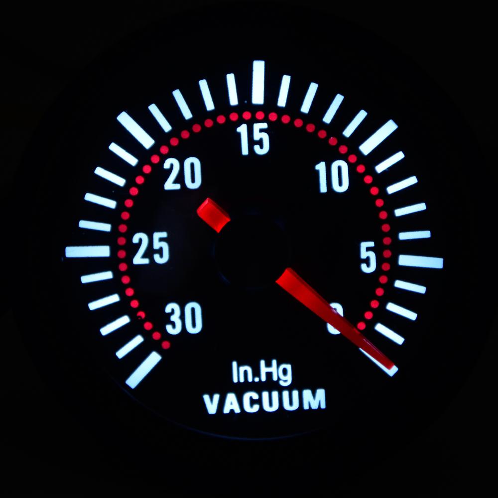 2' 52mm Smoke Lens with Sensor Boost Gauge Bar Psi/Vacuum/Water Temp/Oil Temp/Oil Pressure/Voltmeter/Tachometer RPM Coolant Temperature 4