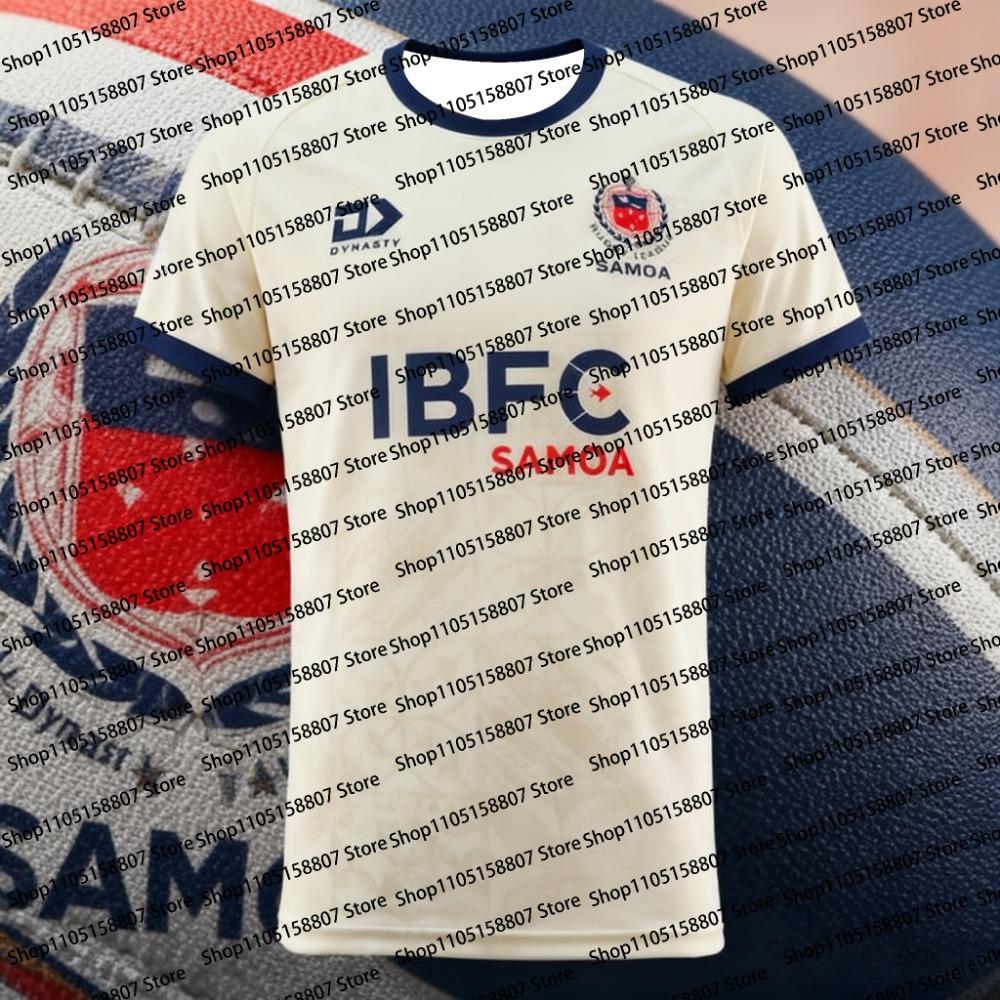 2026 Verano Hombres Nuevo Jersey de Rugby de Entrenamiento Samoa Tonga para Hombres y Mujeres, Camiseta Deportiva de Secado Rápido