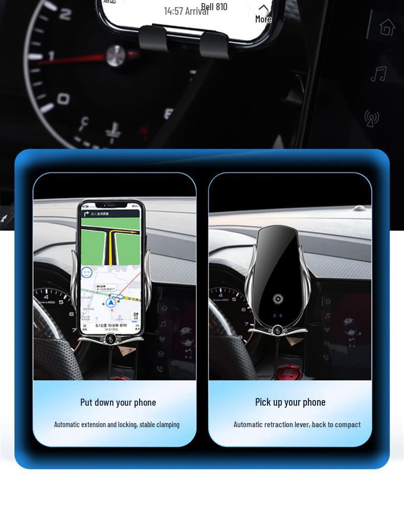 MG7 New Model Wireless Charging Navigation Mount for MG 23