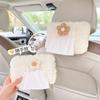 Auto-Taschentuchbox für Armlehne, Sonnenblende, Sitzaufhängung. Süßes Design fürs Auto.