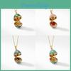 Vintage Shell Pendant Necklace With 18k Gold Plating For Women And Men