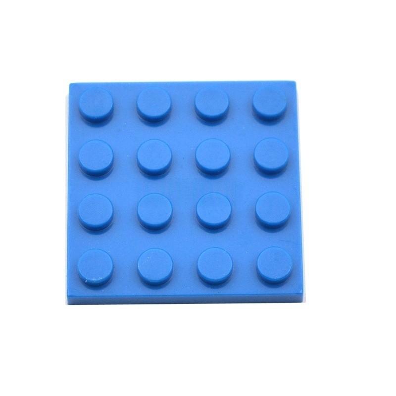 15PCS 4x4 Dots Blocks Base Plate Colorful Building Bricks Compatible Parts 3031 DIY Educational Toys for Children