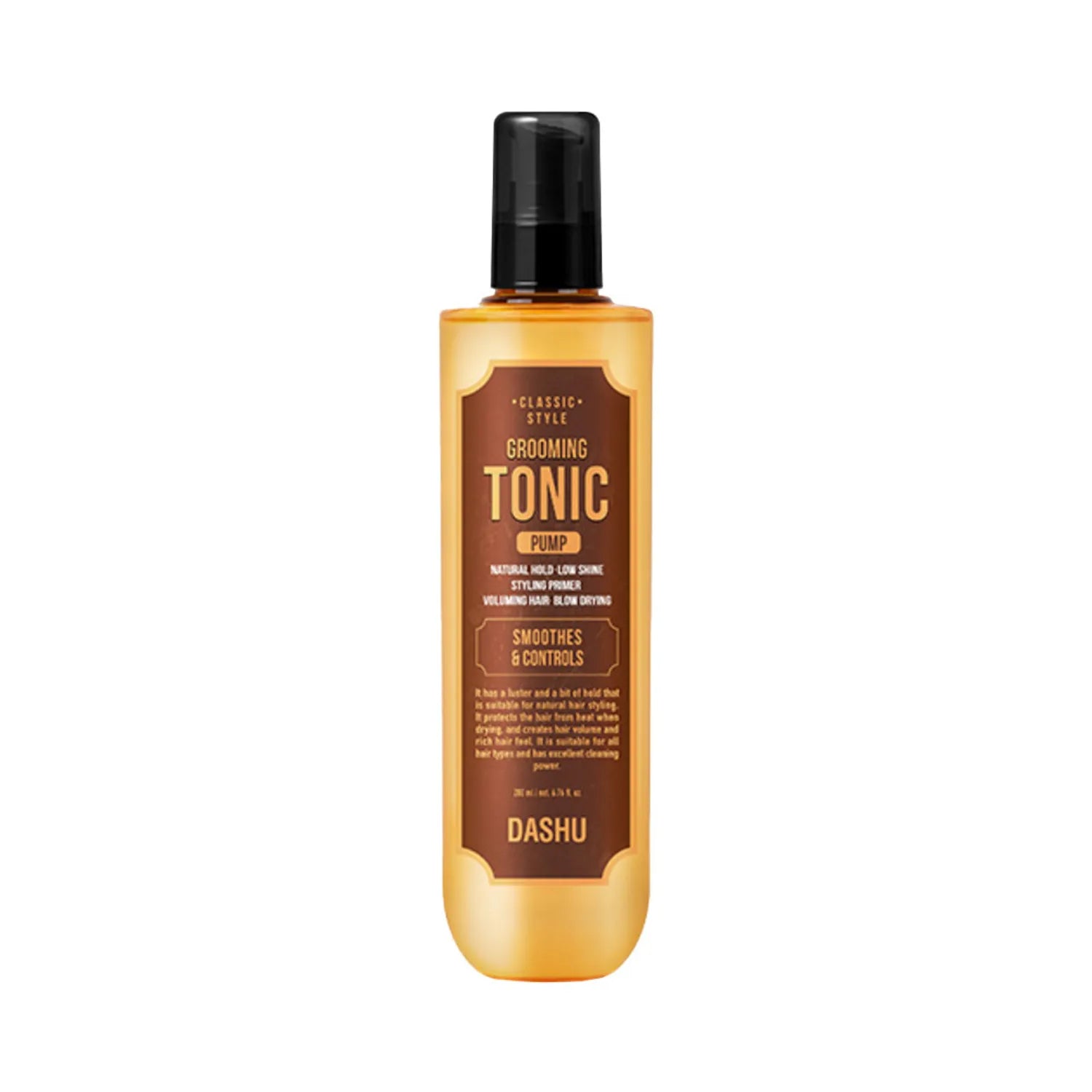 DASHU Classic Style Grooming Tonic Pump Set (+100ml) 200ml+100ml