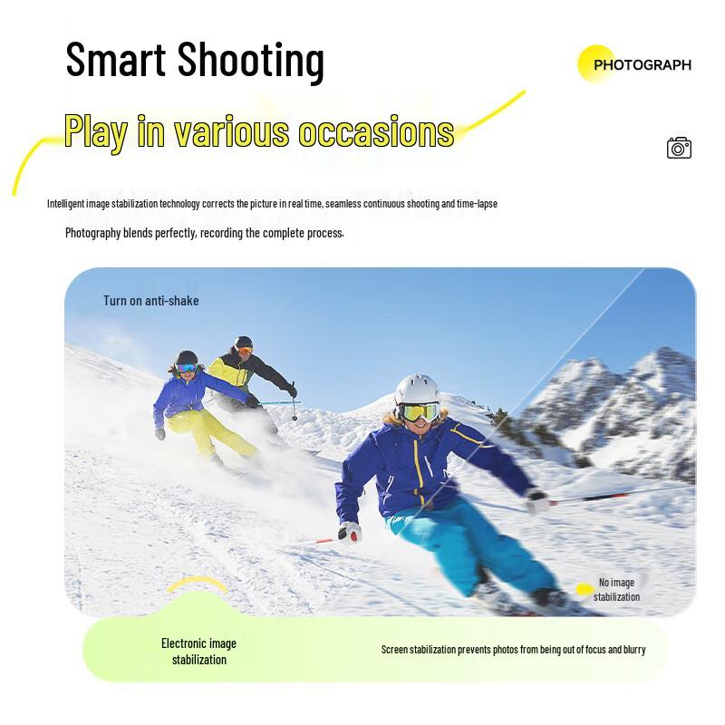 SONGDIAN 64MP Dual-Camera Portable Digital Camera